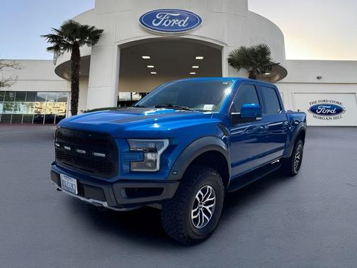 LIGHTNING BLUE 2018 Ford F-150 RAPTOR
