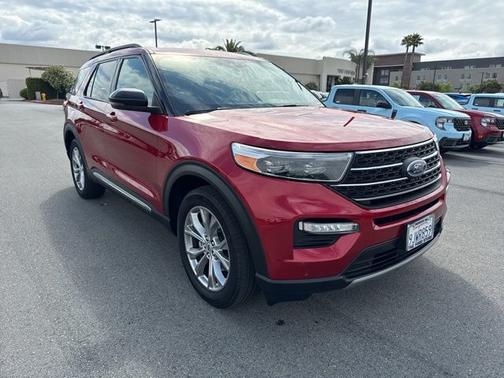 RAPID RED MET TINTED CC 2023 Ford Explorer XLT