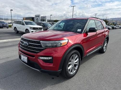 RAPID RED MET TINTED CC 2023 Ford Explorer XLT