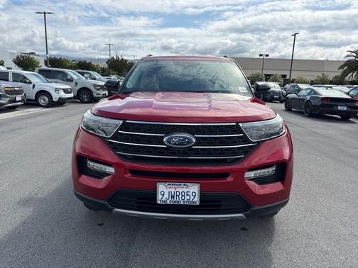 RAPID RED MET TINTED CC 2023 Ford Explorer XLT