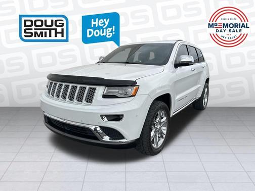 Bright White Clearcoat 2015 Jeep Grand Cherokee Summit