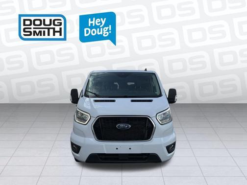 Oxford White 2023 Ford Transit-350 XLT