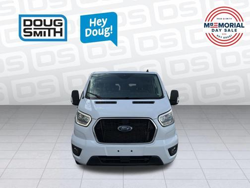 Oxford White 2023 Ford Transit-350 XLT