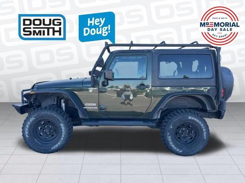 Natural Green Pearlcoat 2010 Jeep Wrangler Sport