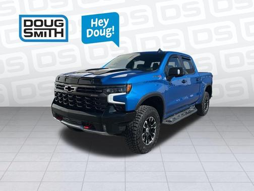 Glacier Blue Metallic 2022 Chevrolet Silverado 1500 ZR2