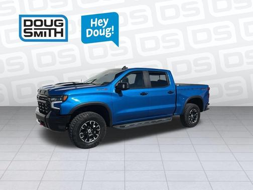 Glacier Blue Metallic 2022 Chevrolet Silverado 1500 ZR2