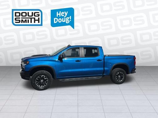 Glacier Blue Metallic 2022 Chevrolet Silverado 1500 ZR2