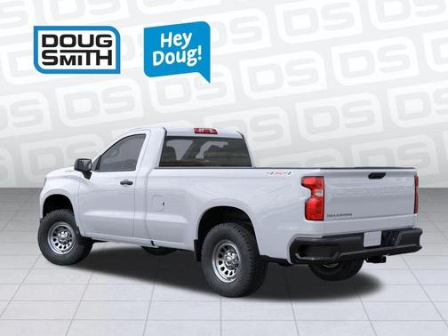 Summit White 2026 Chevrolet Silverado 1500 WT