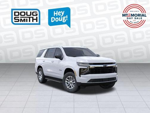 Summit White 2026 Chevrolet Tahoe LS