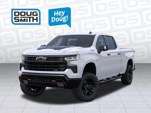 Summit White 2026 Chevrolet Silverado 1500 LT Trail Boss