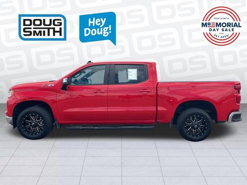 Red 2023 Chevrolet Silverado 1500 LT