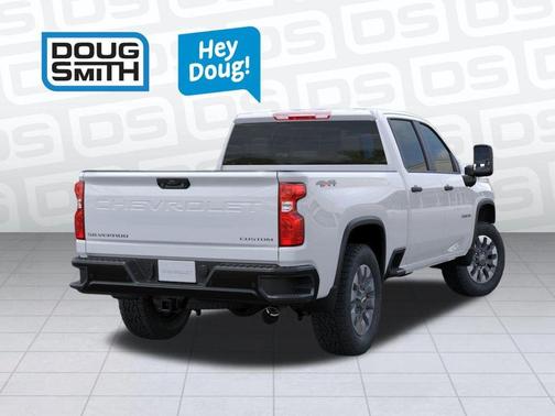 Summit White 2026 Chevrolet Silverado 2500 Custom