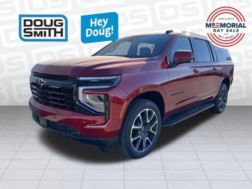 Radiant Red 2026 Chevrolet Suburban RST