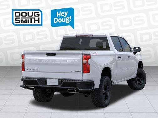White 2026 Chevrolet Silverado 1500 Custom Trail Boss