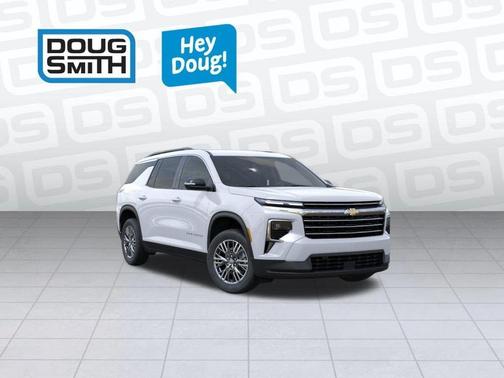 White 2026 Chevrolet Traverse LT
