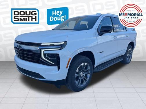 Summit White 2026 Chevrolet Tahoe LS