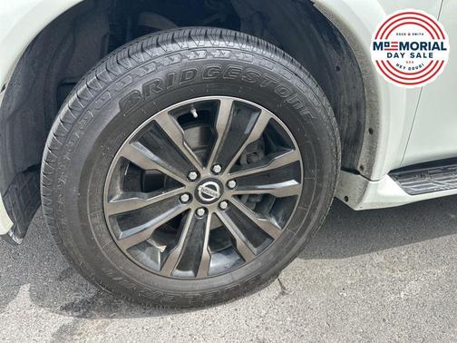 White 2019 Nissan Armada Platinum