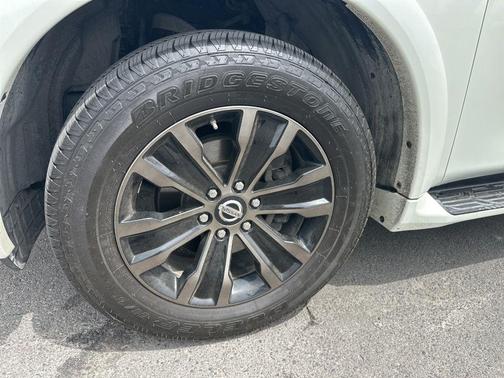 White 2019 Nissan Armada Platinum