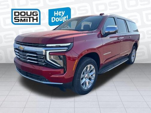 Radiant Red 2026 Chevrolet Suburban Premier