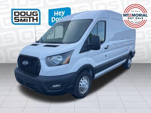 Oxford White 2023 Ford Transit-350 148 WB Medium Roof Cargo