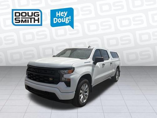 Summit White 2024 Chevrolet Silverado 1500 Custom