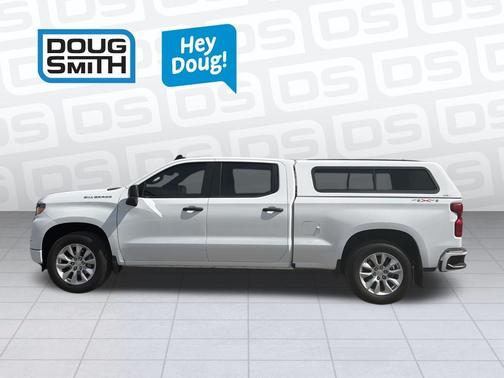 Summit White 2024 Chevrolet Silverado 1500 Custom