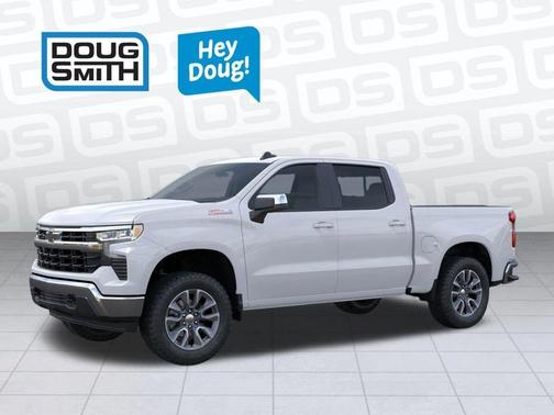 Summit White 2026 Chevrolet Silverado 1500 LT