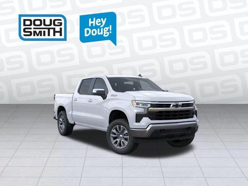 Summit White 2026 Chevrolet Silverado 1500 LT