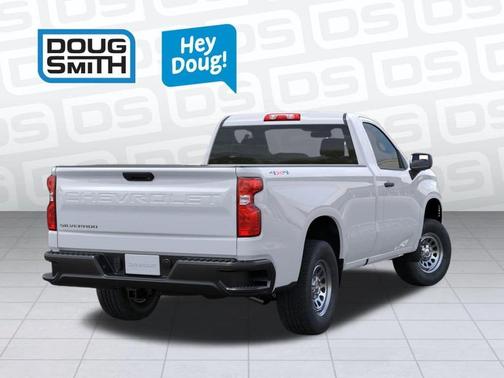 Summit White 2026 Chevrolet Silverado 1500 WT