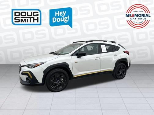 Crystal White Pearl 2025 Subaru Crosstrek Sport