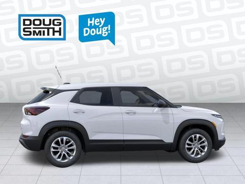 Summit White 2026 Chevrolet Trailblazer LS