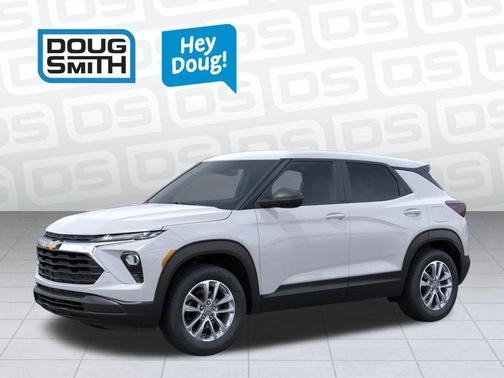 Summit White 2026 Chevrolet Trailblazer LS