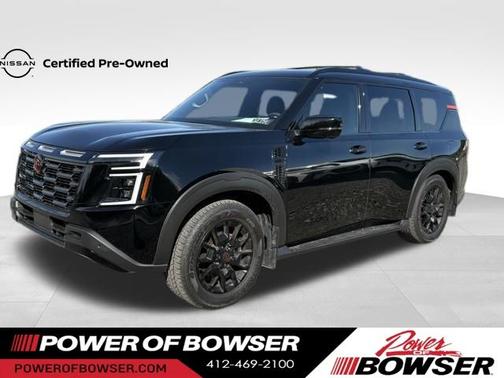 Black 2025 Nissan Armada PRO-4X