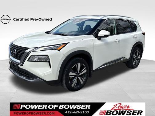 White 2023 Nissan Rogue SL