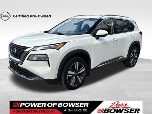 White 2023 Nissan Rogue SL