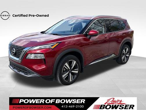 Scarlet Ember 2023 Nissan Rogue SL