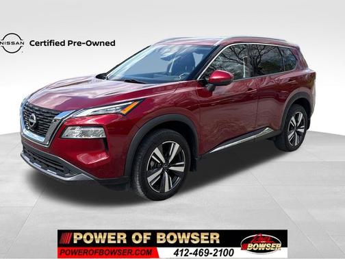 Scarlet Ember 2023 Nissan Rogue SL