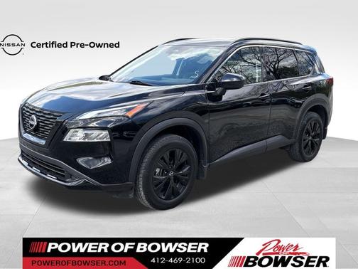 Black 2023 Nissan Rogue SV