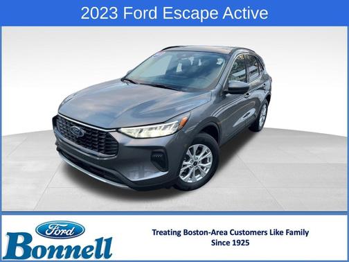 Gray Metallic 2023 Ford Escape Active