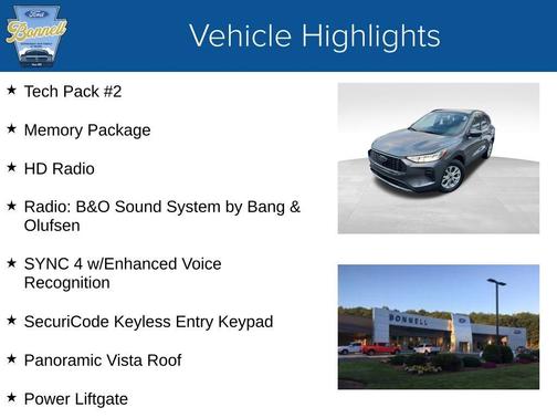 Gray Metallic 2023 Ford Escape Active