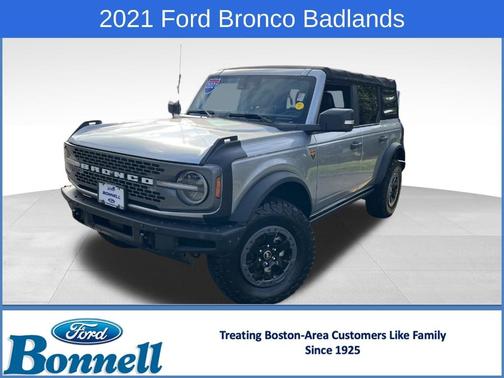 Silver Metallic 2021 Ford Bronco Badlands