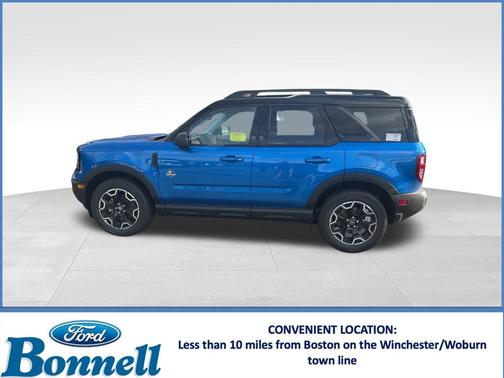 Velocity Blue Metallic 2025 Ford Bronco Sport Outer Banks