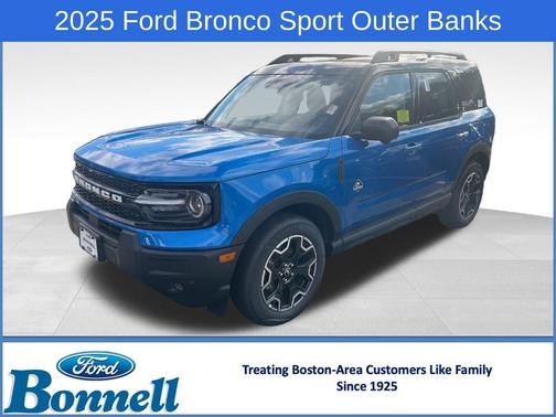 Velocity Blue Metallic 2025 Ford Bronco Sport Outer Banks