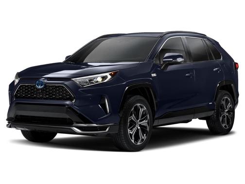 Red 2022 Toyota RAV4 Prime SE