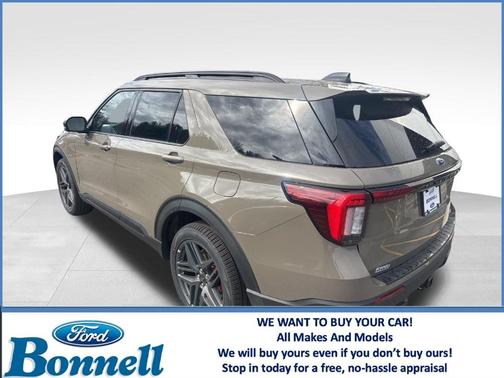 Gray 2026 Ford Explorer ST-Line