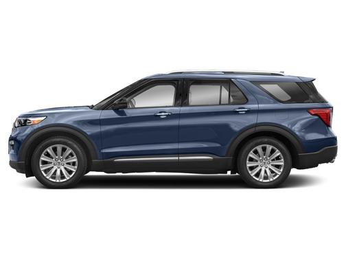 White Metallic 2023 Ford Explorer Limited