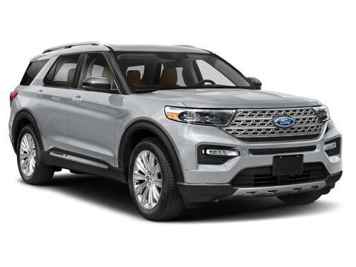 White Metallic 2023 Ford Explorer Limited