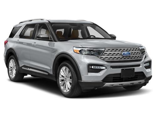 White Metallic 2023 Ford Explorer Limited