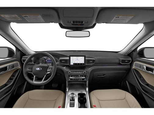 White Metallic 2023 Ford Explorer Limited