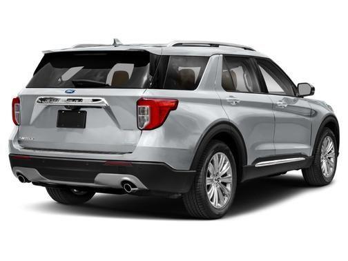 White Metallic 2023 Ford Explorer Limited